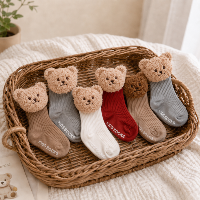 Chaussettes mini ours ( NEW )