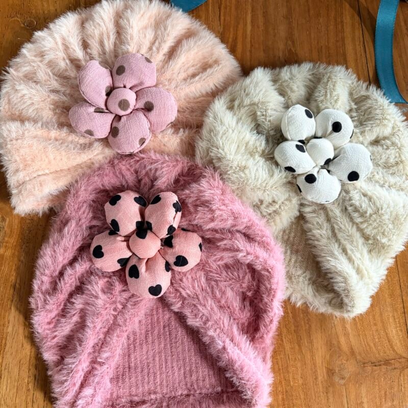 Turban doux Flower ( NEW )
